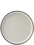 Homestead Black Walled Plate 8.25inch (21cm)