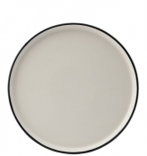 Homestead Black Walled Plate 12inch (30cm)