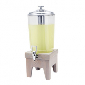 Steelite DWH Fusion Buffet: Juicer w/ Wood Base - 11.4 L (12 qt) Grey Wash Teak