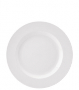 Pure White Wide Rim Plate 10inch (25.5cm)