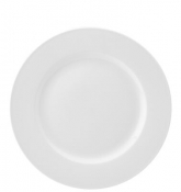 Pure White Wide Rim Plate 11.5inch (29cm)