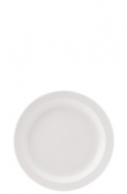 Pure White Narrow Rim Plate 6.5inch (16.7cm)