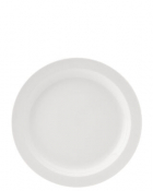 Pure White Narrow Rim Plate 9inch (23cm)