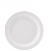 Pure White Narrow Rim Plate 10inch (25.5cm)