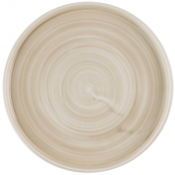 Stonecast Canvas Natural Walled Plate 8.25inch