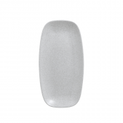 Dudson Evo Origins Fawn White  Chefs Oblong Plate 13 7/8X7 3/8inch