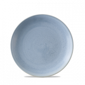Dudson Evo Azure Coupe Plate 6 3/8inch