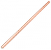 Paper Solid Copper Straw 8inch (20cm) x250