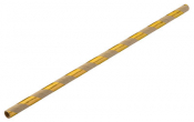 Paper Gold/Kraft Straw 8inch (20cm) x250