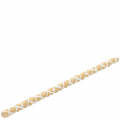 Paper Filigree Gold Cocktail Straw 5.5inch (14cm) x250