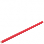 Paper Solid Red Cocktail Straw 5.5inch(14cm) 5mm Bore x250
