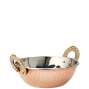 Copper Kadai Dish 6inch (15cm) 19.25oz (55cl)