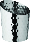 Angled Conical Hammered Cup 3.75inch (9.5cm) 15.5oz