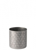 Vintage Steel Hammered Chip Cup 3.5inch (8.5cm)