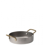 Vintage Steel Mini Casserole Dish 5inch (12.25cm)