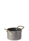Vintage Steel Mini Casserole Dish 3.5inch (9cm)
