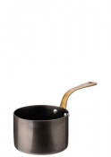 Black Vintage Steel Mini Sauce Pan 3.5inch (9cm)