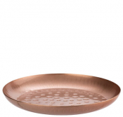 Vintage Copper Seafood Tower Serving Bowl (35cm)