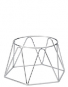 Chrome Plate Riser - 16.5cm x 13cm