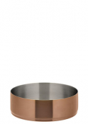 Brushed Copper Round Bowl 5.5inch (14cm)