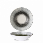Churchill Super Vit Studio Prints Fusion Black Evolve Deep Coupe Bowl 7 1/2inch