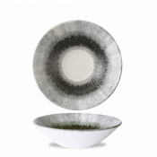 Churchill Super Vit Studio Prints Fusion Black Evolve Deep Coupe Bowl 8 2/3inch