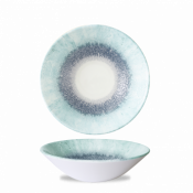 Churchill Super Vit Studio Prints Fusion Blue Evolve Deep Coupe Bowl 8 2/3inch