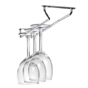 Glass Hanger Chrome 24inch