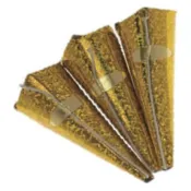 Holographic Adult Party Accessories Gold x72