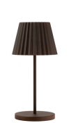 Dominica LED Cordless Lamp 26cm - Cocoa