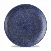 Churchill Super Vit Homespun Chroma Twilight Evolve Coupe Plate 11.25inch