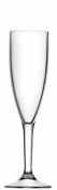 Polycarbonate Diamond Flute 5oz (14cl)