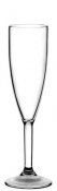 Polycarbonate Diamond Flute 7oz (20cl) LCE @125ml