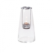 Lighthouse: Clear Glass Lamp 4 x 8.25inch H (10.2 x 21cm)