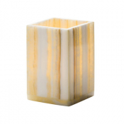 Luxor Small Solid Alabaster Lamp 5.7 x 8.6cm (2 1/4 x 3 3/8inch)