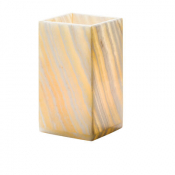 Luxor: Medium Solid Alabaster Lamp 2.75 x 5inch H (7 x 12.7cm)