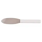 Foam Knife/Metal Spatula White Handle Large
