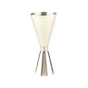 Jigger Slim Banded Gold 25/50ml
