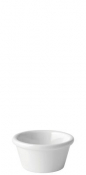 Ramekin Melamine Smooth White 2oz