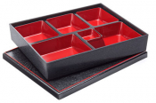 Bento Box 12 x 10inch (31 x 25.5cm) 6 Compartment