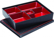 Bento Box 10.5 x 8.25inch (27 x 21cm) 5 Compartment