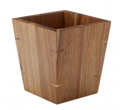 Acacia Riser/Display Bowl H: 5, 4inch (12.5, 10.5cm)