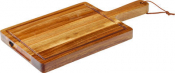 Chicago Acacia Board & Leather Strap 9.5 x 7inch