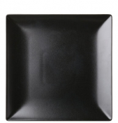 Noir Square Plate 10inch (25.5cm)
