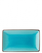 Soho Aqua Rectangular Plate 8.5 x 5.5inch(21 x 14cm)
