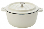 Cast Iron Calico Round Casserole 5.5inch (14cm)
