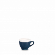 Churchill Monochrome Sapphire Blue Espresso Cup 3.5oz