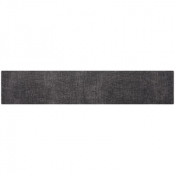 Modern Twist Linen Black Silicone Table Runner 35.6 x 182.9cm (14 x 72inch)