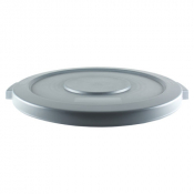 Lid Container/Bin Round Grey 75L
