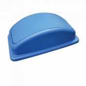 Swing Lid For Slim Recycling Bin Blue 87L